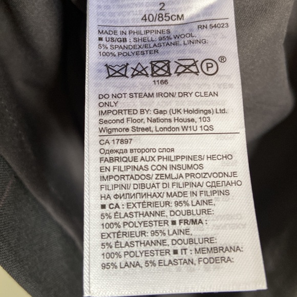 NWOT Banana Republic plaid top - Picture 7 of 7